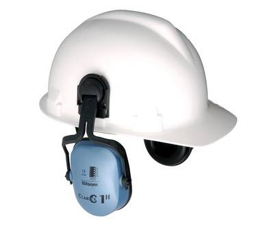 Orejera Clarity Azul 20dB para montar en casco